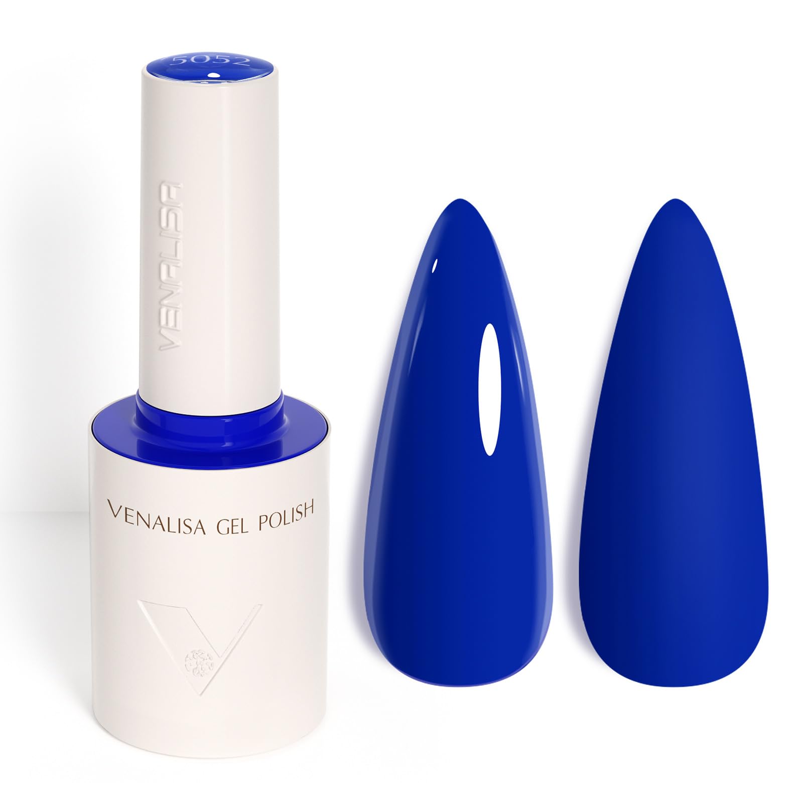 Photo 1 of VENALISA Royal Blue Gel Nail Polish, 1 Pcs Navy Dark Blue Gel Polish Electric Bright Neon Color High Gloss Soak Off U V Nail Manicure Salon and DIY at Home Gifts for Women