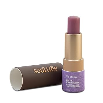 SOULTREE Viola and Kokum Butter Lip Balm, 3.5g