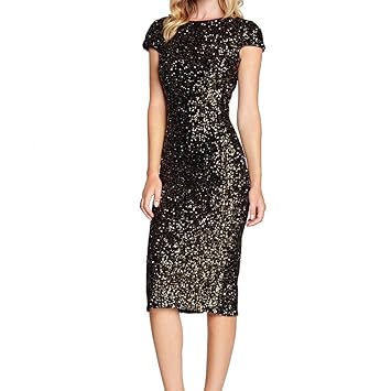 oasis sequin tinsel wrap dress