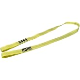 Rock-N-Rescue Arbor Runners - Rescue Gear, 1-Inch 4,000 lb. Tubular Nylon Webbing, 48 Inches, Yellow