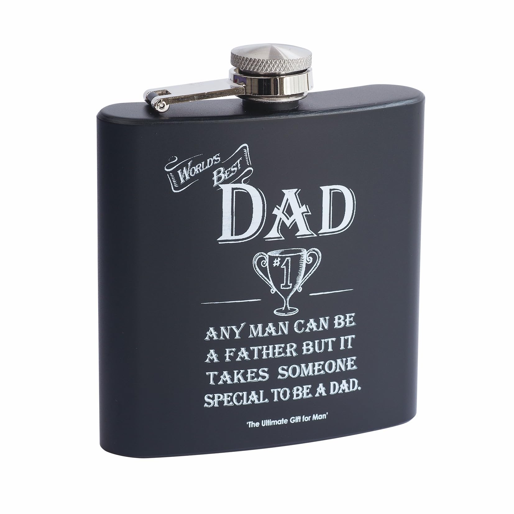 Arora Ultimate Gift for Man 8868 Dad Hip Flask, Multicolour, One Size