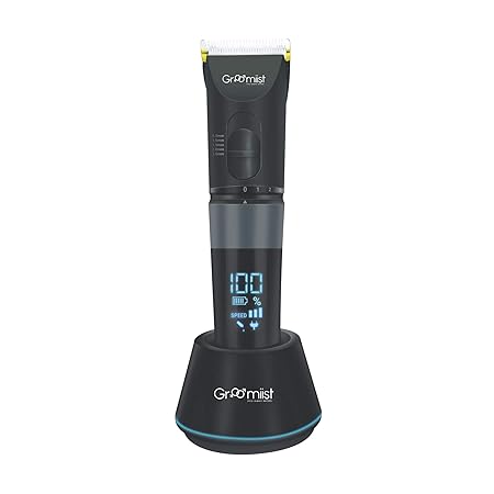 Groomiist Gold Series Corded/Cordless Beard Trimmer GT-32 (Black)