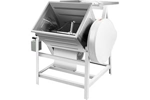 AOOCHU Electric Dough Mixer, 30 QT 15KG 110V Commercial Dough Mixing Machine Heavy Duty Flour Meat Mixer Kneading Machine with Forward and Reverse Direction for Baking Bread Dough&Pizza Dough 1400r/m