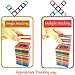 Amazing Premier -Toy 150 pcs Educational Magnetic Building Tiles Blocks Toy with Ferris wheel set, rotating gear set, shapes, wheels, letters, numbers, operation signs + a storage box