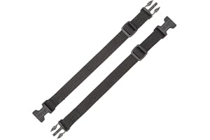 OP/TECH USA X-Long Camera Strap Extensions - Black System Connectors for Ultimate Versatility and Customization