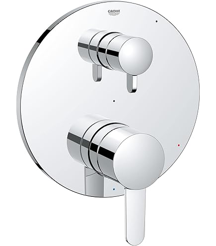 Grohe 29425000 Cosmopolitan Pressure Balance Valve Trim with 3-Way