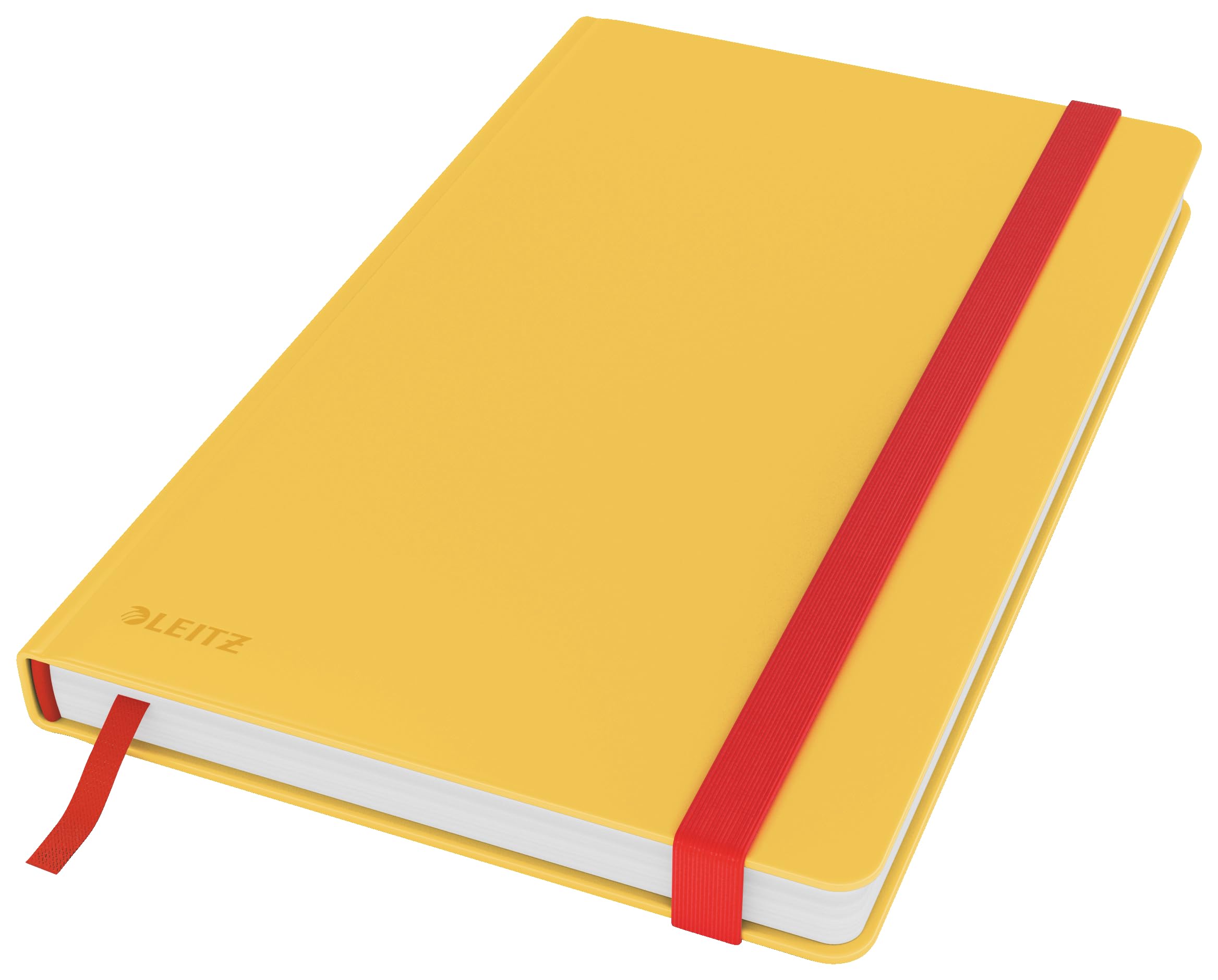 Leitz A5 Squared Hardcover Notebook, 80 Sheet, Cosy Range, Warm Yellow, 44540019 — image 1
