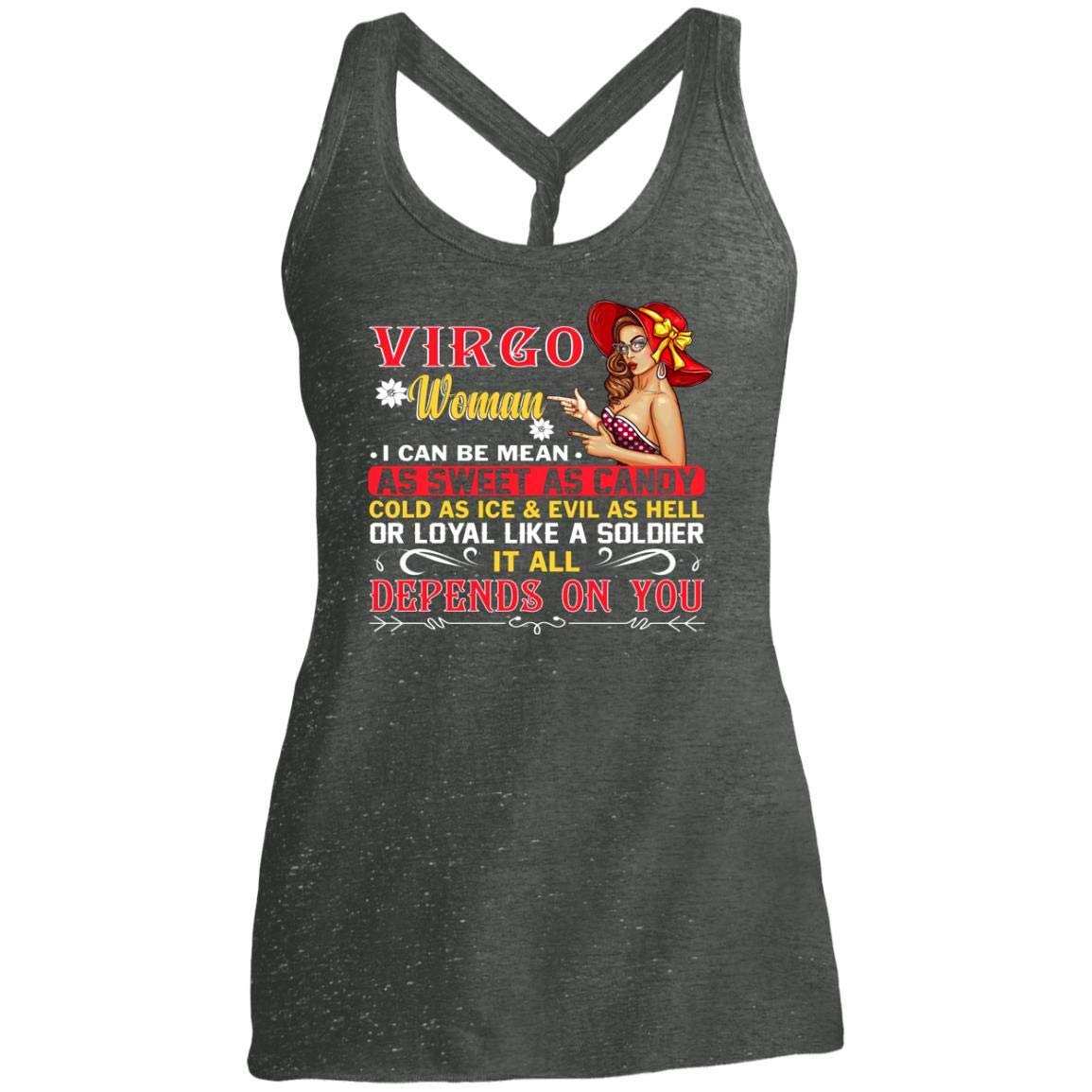 Virgo Funny Birthday Gift Virgo Woman I Can Be Mean As Sweet As Candy
