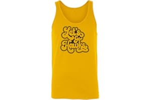 CornBorn Gold Iowa Hawkeyes Tank Tops | Choose Your Graphic