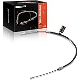 A-Premium Rear Driver Side Parking Brake Cable Assembly Compatible with Ram and Dodge Models: 1500 2011-2018, 1500 Classic 20