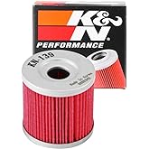 K&amp;N Motorcycle Oil Filter: High Performance, Premium, KN-139 | Fits Select 2000-2024 ARCTIC CAT/KAWASAKI/SUZUKI: DVX400/KFX400/KLX400SR/LTZ400 QuadSport Z (See Product Description)