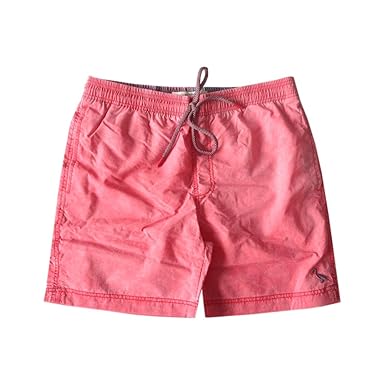 denim look swim shorts