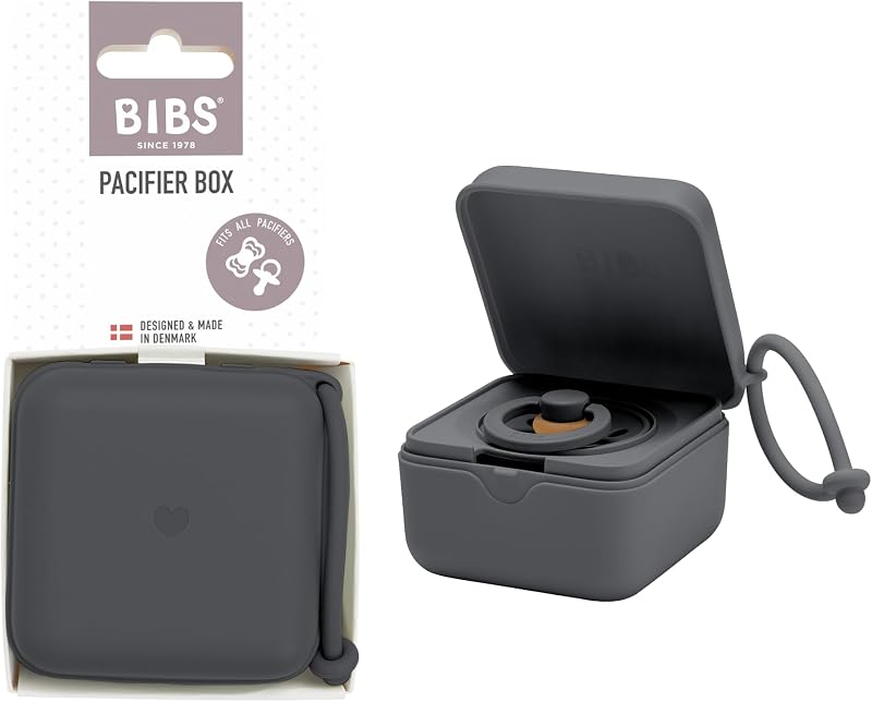 BIBS Box with Elastic Strap Steriliser Box BPA Free Denmark