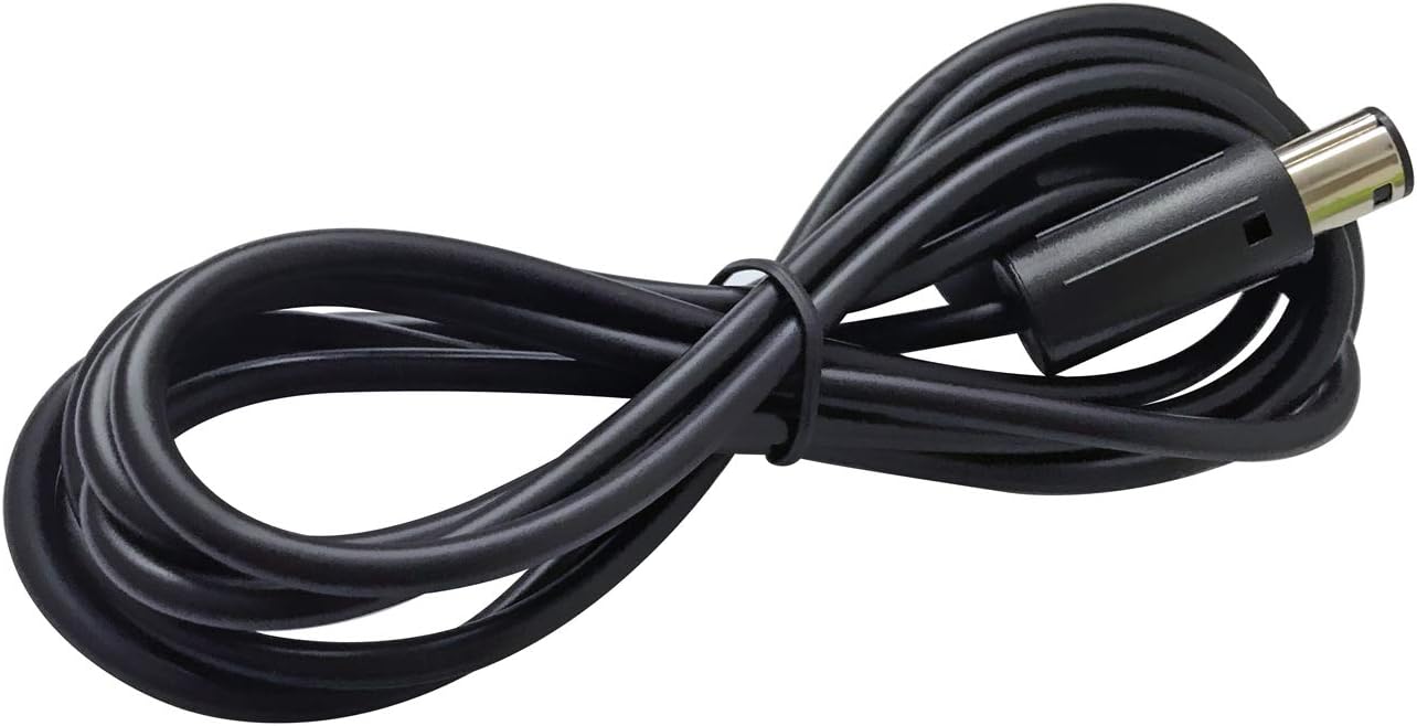 AreMe Gamecube Accessories Bundle - AC Power Supply Adapter, AV Cable, Wired Controller, Extension Cable and Memory Card for Nintendo Gamecube NGC System: Computers & Accessories