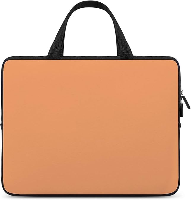Laptop Handle Bag Computer Protect Case Pouch Holder, Bright Orange