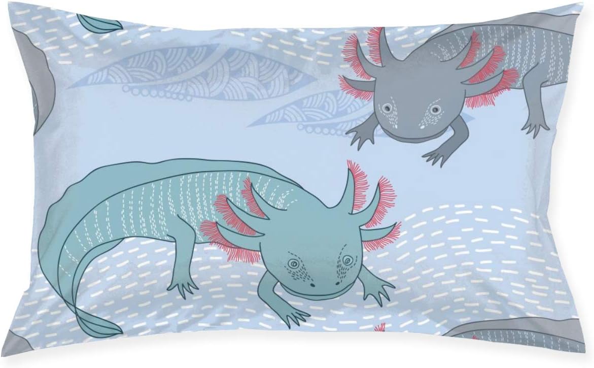 Amazon Com Mexican Axolotl Pattern Protective Pillowcase With