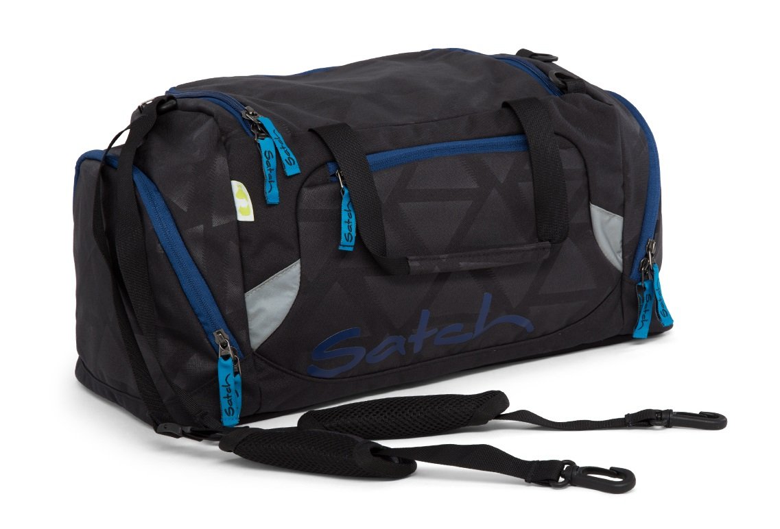 SATCH Black Triad Kinder-Rucksack, 50 cm, Schwarz Heatemboss