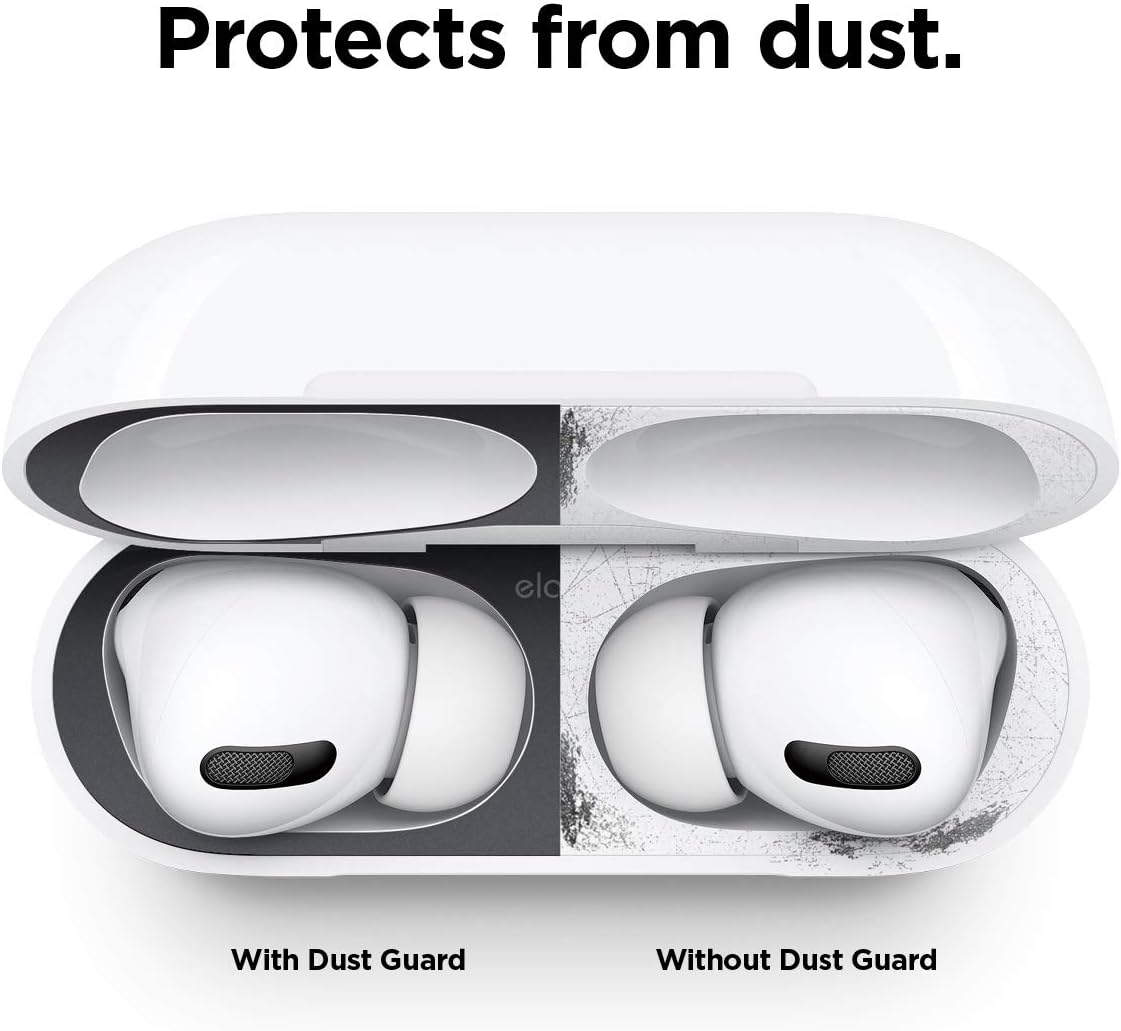 elago Dust Guard Compatible with AirPods Pro, AirPods Pro 2nd Generation, Dust-Proof Film, Ultra Slim, Luxurious Looking - Image 4