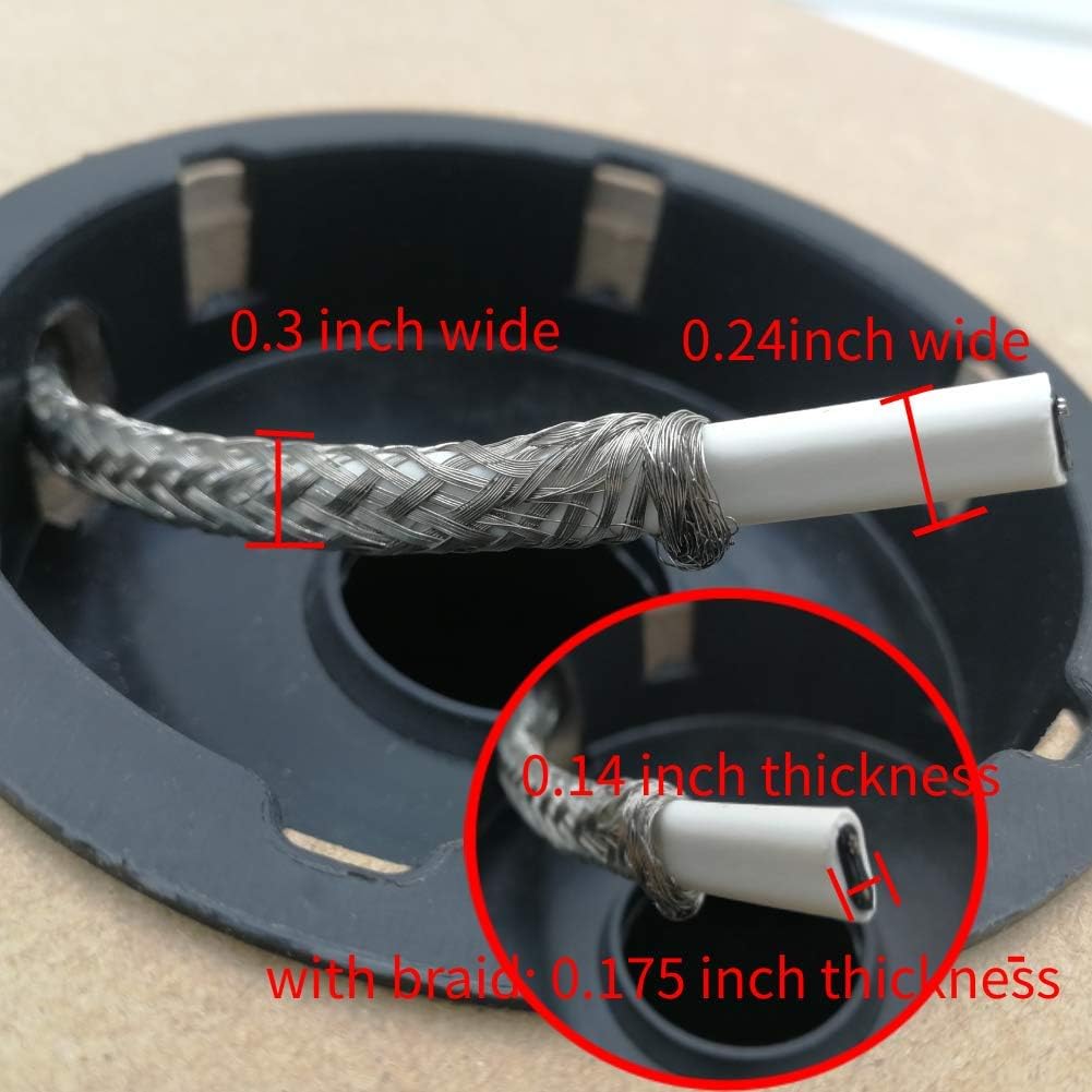 HEATIT Mobile Home 500-feet HEATIT HTM Braid Self Regulating heating cable Water Line Freeze Protection - - 