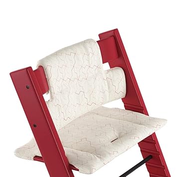 red baby high chair