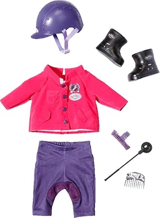 Zapf BABY born Pony Farm Deluxe Reit-Outfit