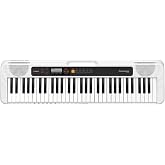 Casio Casiotone CT-S200 &ndash; 61-Key Portable Keyboard for Beginners | 400 Tones, 77 Rhythms, LCD Display, Dance Music Mode, USB-MIDI, Stereo Speakers | Includes Power Supply &amp; Music Rest | White