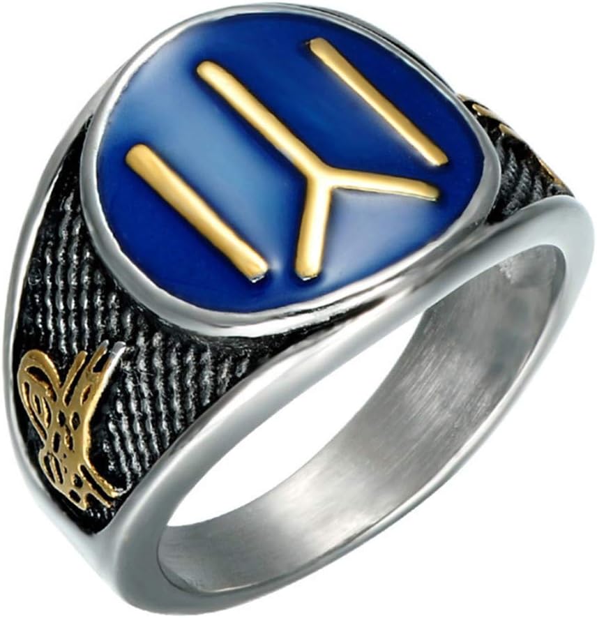 Men's Stainless Steel Snake Ring for Men Women Serpent Reptile Gothic Punk Jewelry Size 7 to 13