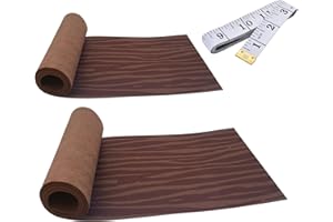 Damooo 2 Pack Reptile Carpet Reptile Mat & Reversible Substrate, Terrarium Liner Bedding for Lizard,Chameleon,Gecko,Snake,Ceratophrys 30 X12 in, Printing Brown (20Gallon, Brown)