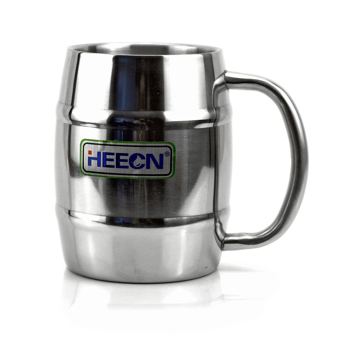 HEECN Double Stainless Steel Beer Mug - Camping Mug - Beer Gifts for Men - Thermos HESS-003 (0.4, litres)