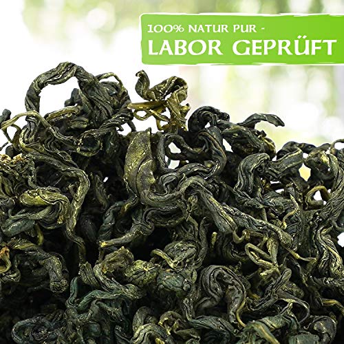 Jiaogulan - das Original seit 2006 - aus kontrolliertem Wildwuchs Anbau in den Bergen von Hunan - Premium Tausendkraut Qualität - Labor geprüft - 100g – Bild 2