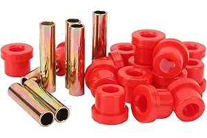 Cart Polyurethane Spring Bushing,Spring Bushing Kit 1015583 Cart Rear Leaf Spring Polyurethane Bushing and Sleeves Replacemen