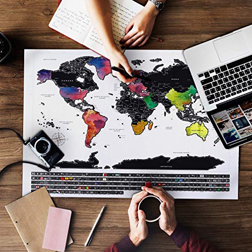 6 TOBEHIGHER+Scratch+Off+Map+World