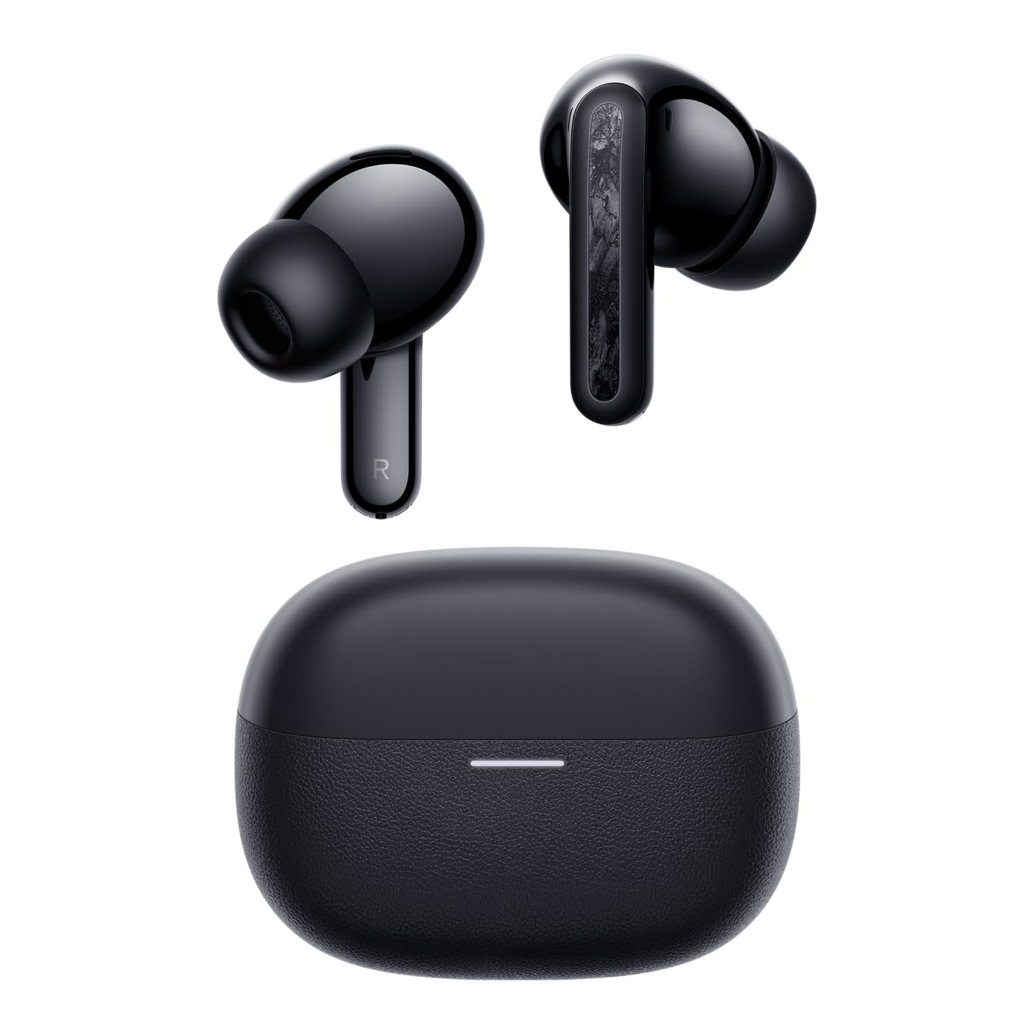 XIAOMI Redmi Buds 5 Pro Bluetooth 5.3 In-Ear Kopfhörer, 52dB aktive Geräuschunterdrückung, Bis zu 38 Stunden Akkulaufzeit, Hi-Res Audio & LDAC, Koaxial Dual-Treiber - Midnight Black