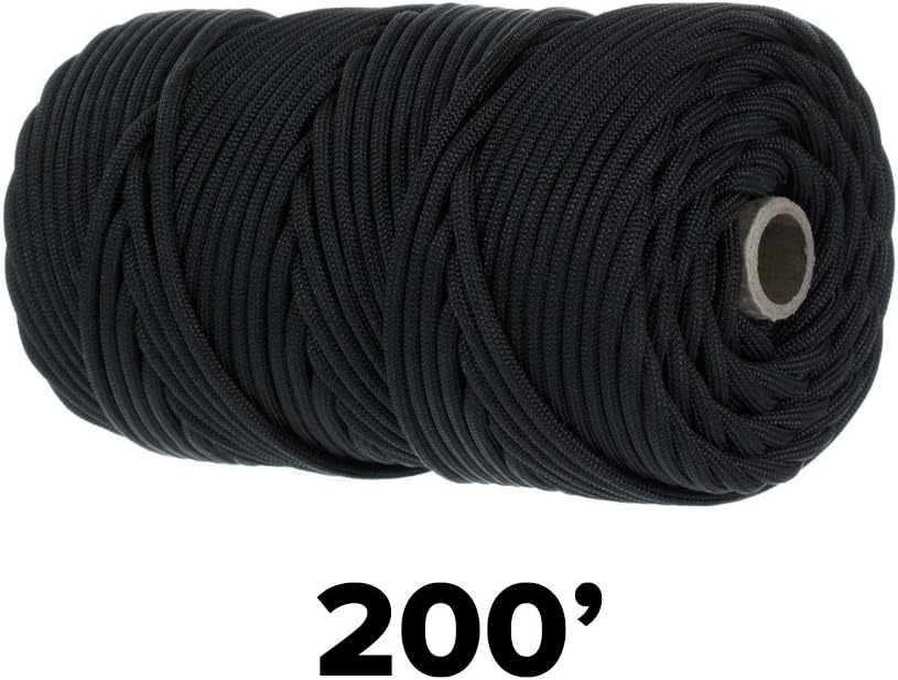 GOLBERG 550lb Parachute Cord Paracord - 100% Nylon Mil-Spec Type III Paracord – Authentic Mil-Spec Type II MIL-C-5040-H Paracord - Used by The US Military : Sports & Outdoors
