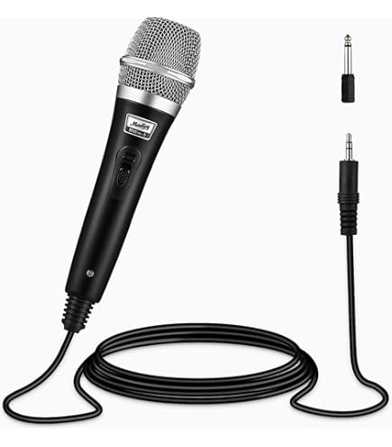 Amazon.com: Moukey Wired Handheld Vocal Microphone, Metal XLR