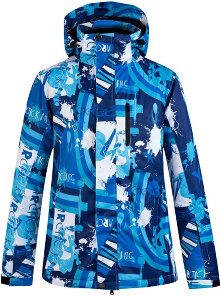 Ez4garden New Men's Ski Suit Jacket Windproof Waterproof Warm Thickening Mountaineering Snow Tourism Equipment Ski Clothing