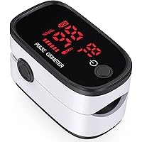 Pulse Oximeter Fingertip FACEIL Digital Blood Oxygen Saturation Monitor for SpO2 Levels and Heart Rate Monitor Portable…