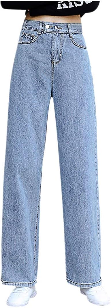 high waisted tube jeans