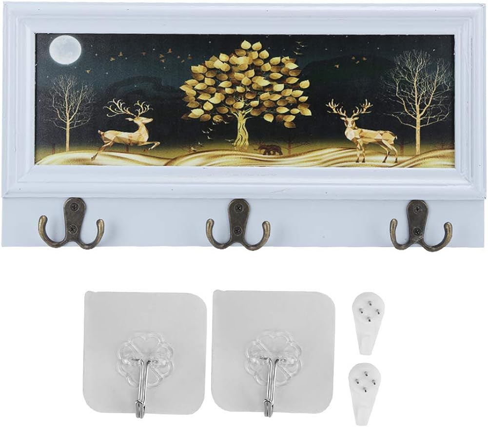 Oumefar Soportes para Sombreros montados en la Pared Exhibición de Ropa