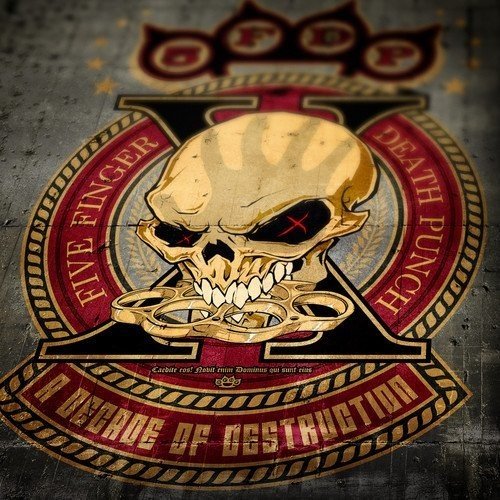 Album Art for Decade of  Destruction - Orange Vinyl - Amazon Exclusive by Five Finger Death Punch