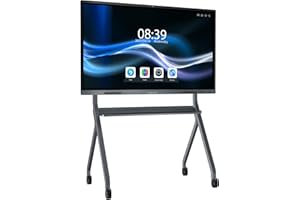 EUNIVON Smart Board, 75'' 4K UHD Interactive Whiteboard, Dual System Interactive Touch Screen Smart Whiteboard, Smartboard for Classroom and Business (Stand Not Included)