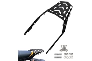 ASCSAPX Rack Luggage Rack Fit for 2024 Grom 125 MSX125 2022 2023 2024 2025-Luggage Rack Motorcycle Rear Luggage Carrier Rear Top Rack MSX125 Accessories