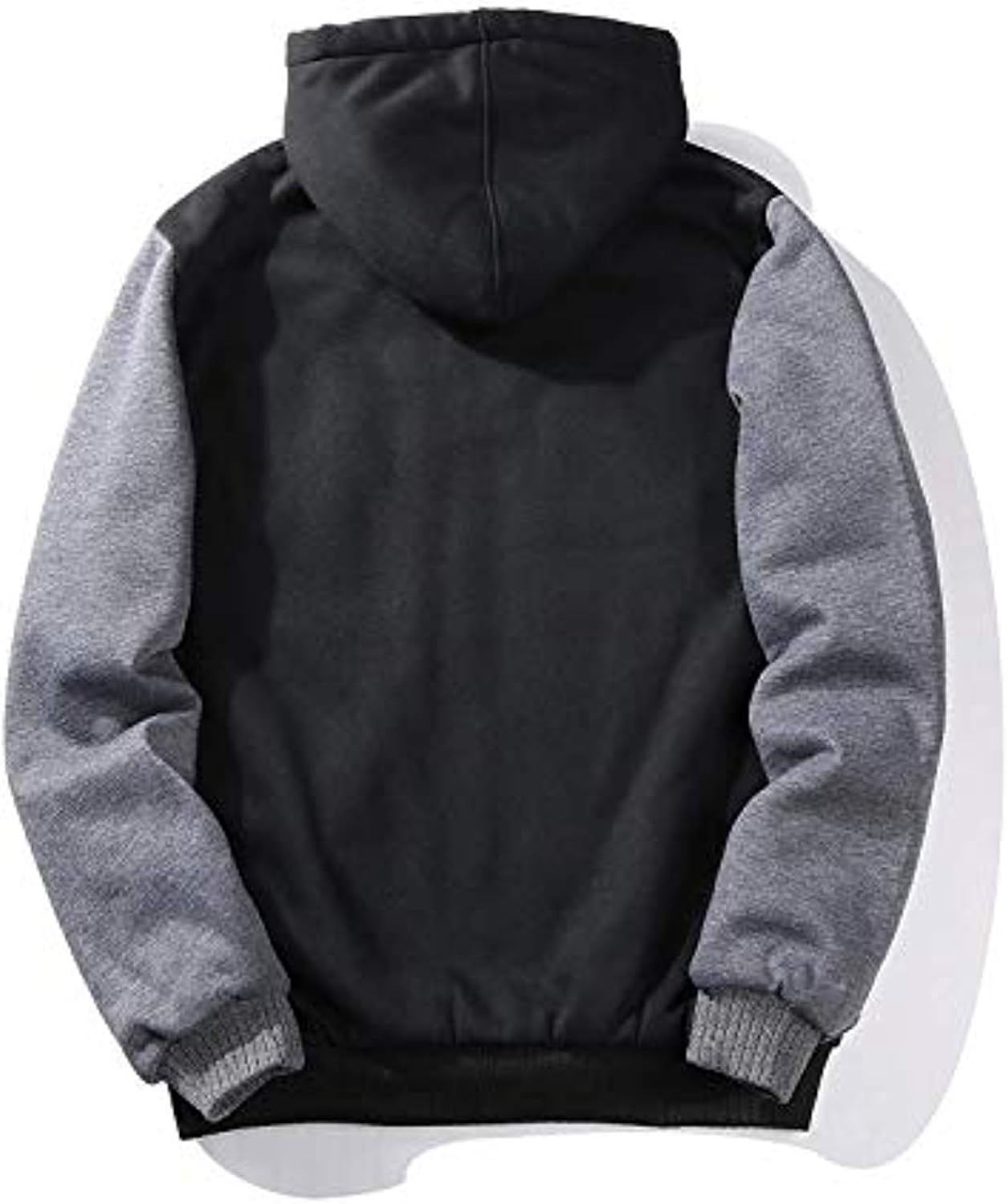 GEEK LIGHTING Hoodies for Men Heavyweight Fleece Sweatshirt - Full Zip Up Thick Sherpa Lined at  Men’s Clothing store