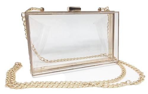 Amazon スキダヤ Sukidaya 透明 かわいい クリアバッグ チェーン