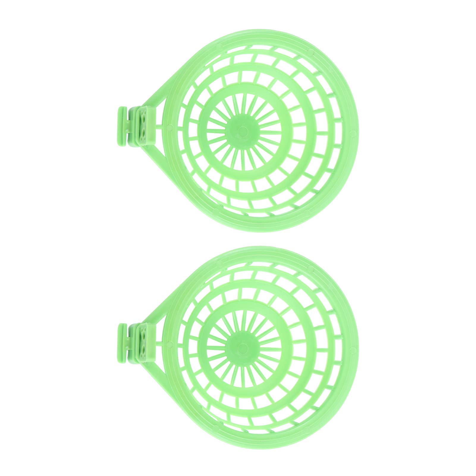 POPETPOP 2pcs Plastic Pigeon Bird Canary Nest Hollow Hanging Cage Hatching Tool Pan Finch Parrot Canary Pigeon Nest Bowl Bird Breeding Hatching