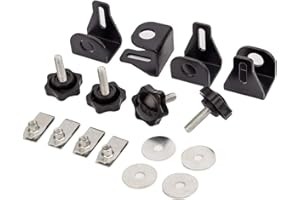 CELOMT Hard Saddle Bag Safety Bolts Moutings Security System Theft Deterrent Locks for Harley Touring Electra Glide+Road Glide+Street Glide+Road King+Ultra Glide 1988-2025(Bolts and U-Clips)