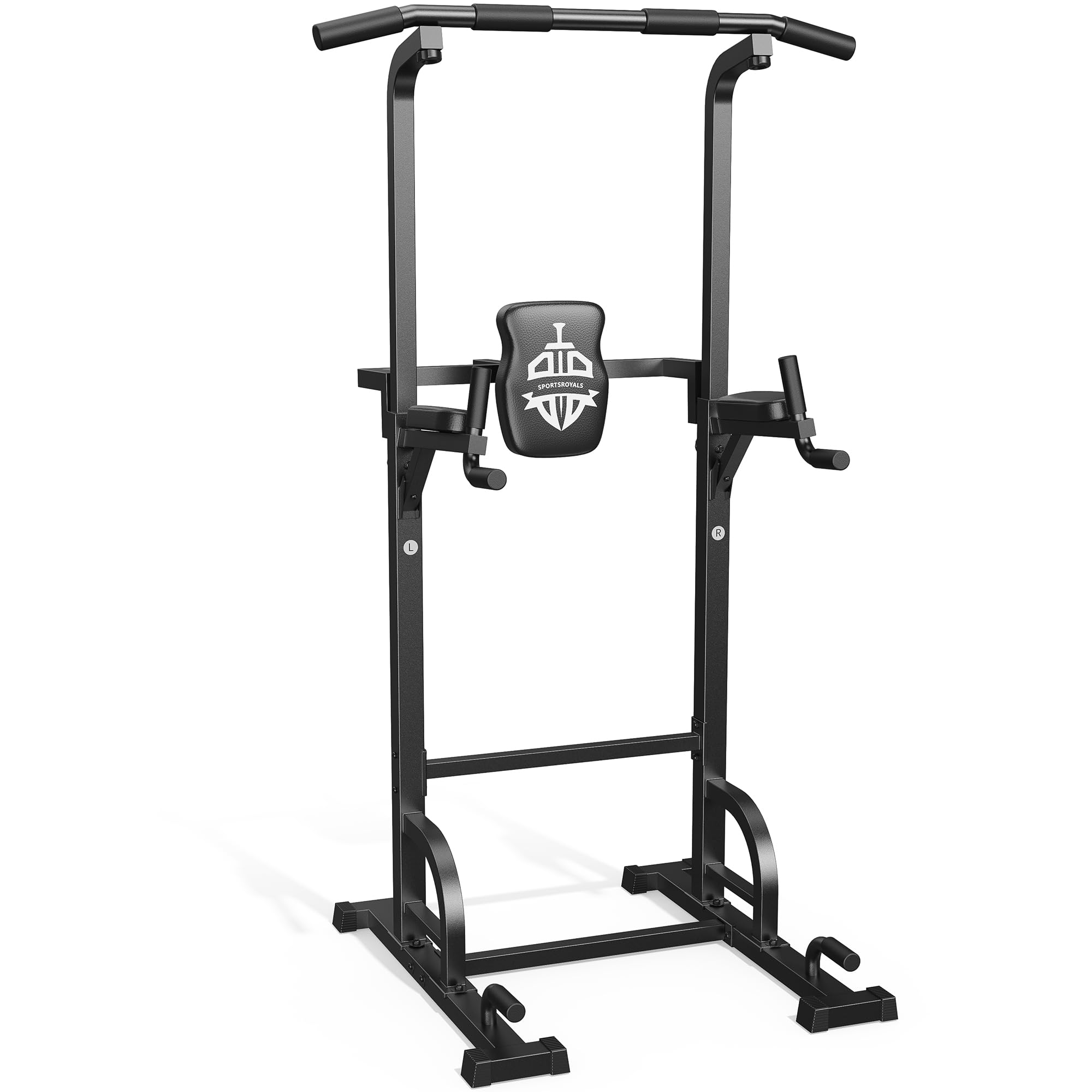 Photo 1 of -FACTORY SEALED- Sportsroyals Power Tower Dip Station Pull Up Bar for Home Gym Strength Training Workout Equipment, 450LBS
