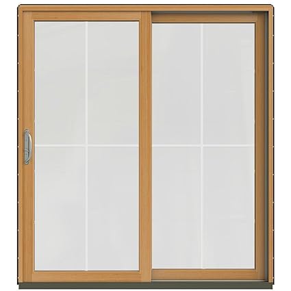 Amazon Com Jeld Wen 71 1 4 In X 79 1 2 In W 2500 Chestnut