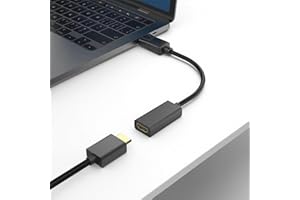 2 Pack 4K Display Port to HDMI Adapter, Uni-Directional DP 1.2 Computer to HDMI 1.4 Screen Gold-Plated DP Display Port to HDM