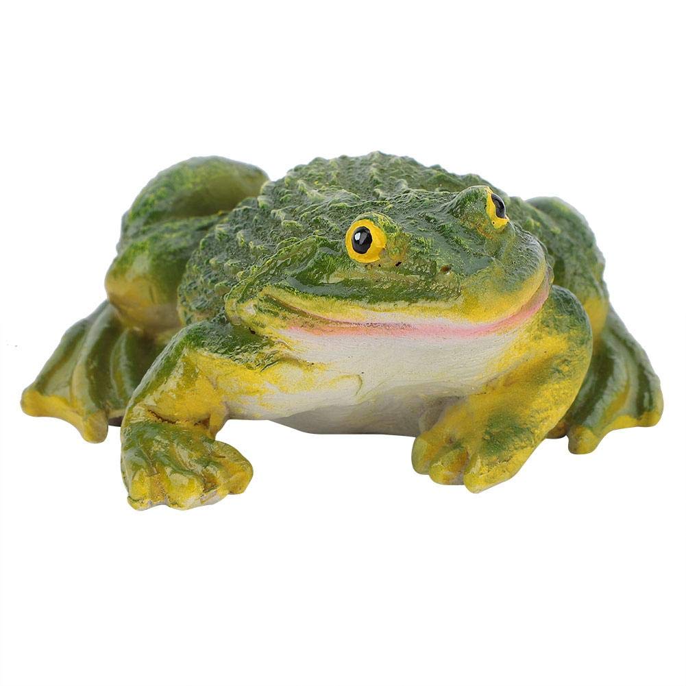 Fdit Garden Frog Statues Resin Frog Figurine Ornaments for Outdoor Patio Lawn Yard Decorations